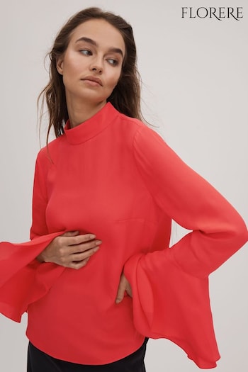 Florere Fluted Cuff Blouse (Q83316) | £128