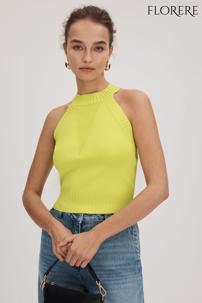 Halter neck tops next sale