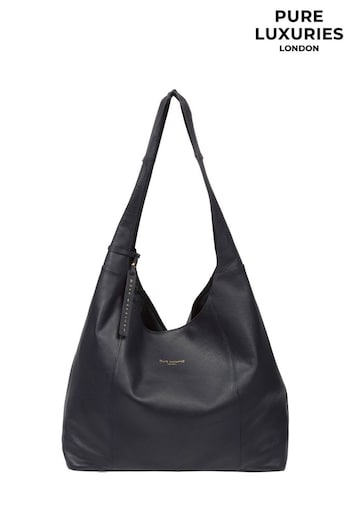 Pure Luxuries London Nina Leather Shoulder Bag (Q83519) | £40