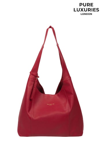 Pure Luxuries London Nina Leather Shoulder Bag (Q83546) | £40