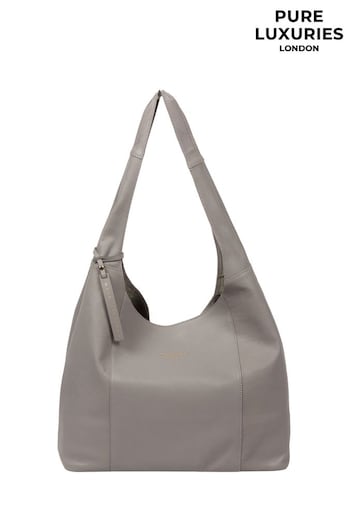 Pure Luxuries London Nina Leather Shoulder Bag (Q83563) | £40