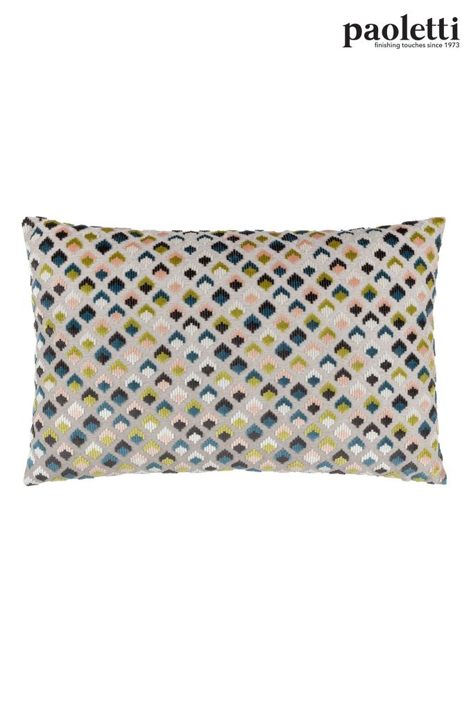 Buy Blue Paoletti Cushions Velvet Homeware Cushionsandthrows Online AspennigeriaShops