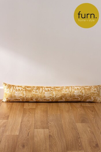 Furn Yellow Winter Woods Animal Draught Excluder (Q83892) | £17