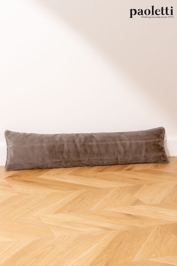 Paoletti Natural Empress Faux Fur Draught Excluder (Q84042) | £17