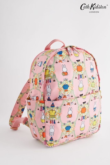 Cath Kidston Pink Miffy Print Compact Exandable Backpack (Q84236) | £60