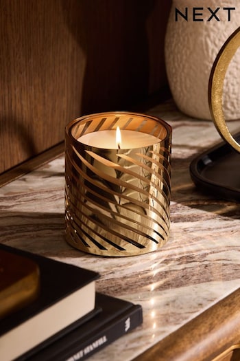 Gold Dark Rose and Oud Scented Candle (Q84366) | £16