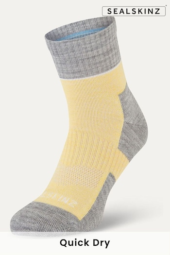 Sealskinz Morston Non-Waterproof Quickdry Ankle Length Socks (Q85000) | £12.50