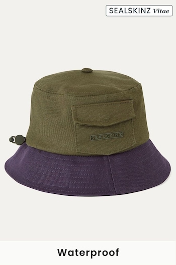 Sealskinz Lynford Waterproof Canvas Bucket Hat (Q85012) | £40