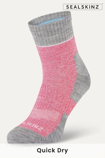 SEALSKINZ Morston Non-Waterproof QuickDry Ankle Length Socks (Q85044) | £12.50