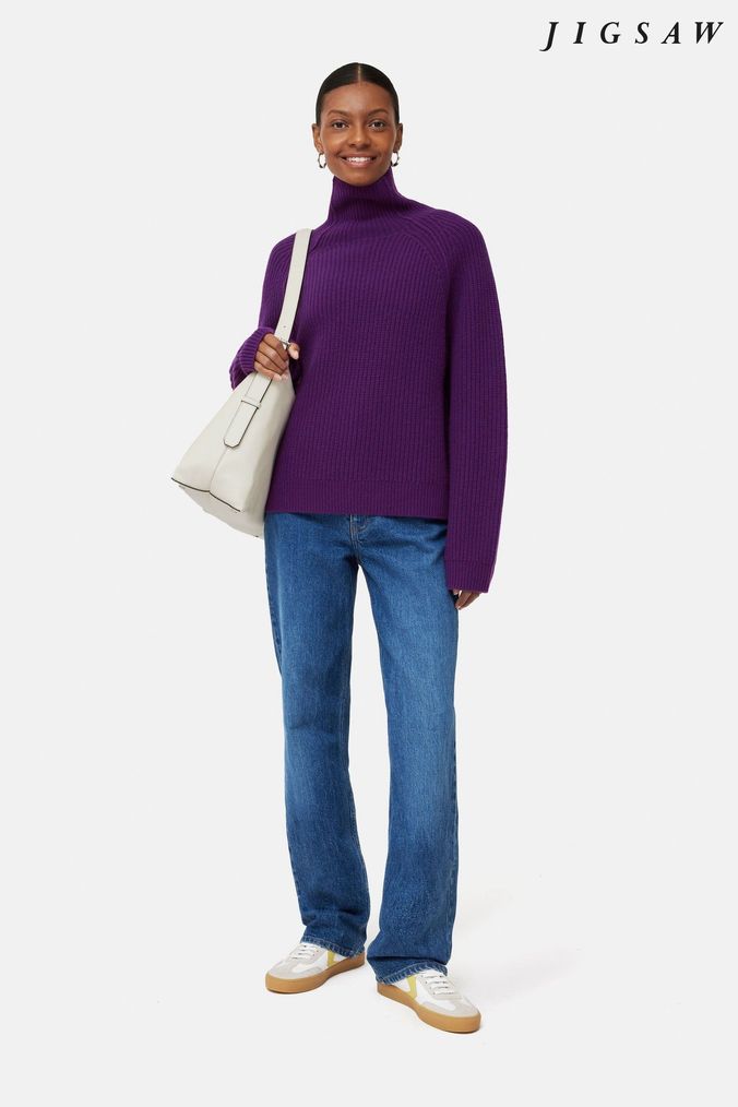 Purple polo new arrivals neck top