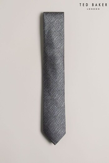 Ted Baker Grey Olimpio Textured Silk Tie (Q85268) | £45