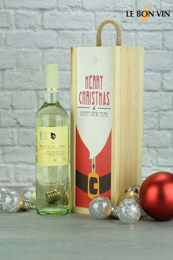 LeBonVin Bianco del Veneto In Christmas Wood Gift Box (Q85271) | £32