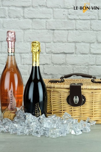 LeBonVin Bottega Sparkling Wine Duo, Christmas Hamper Gift (Q85274) | £48