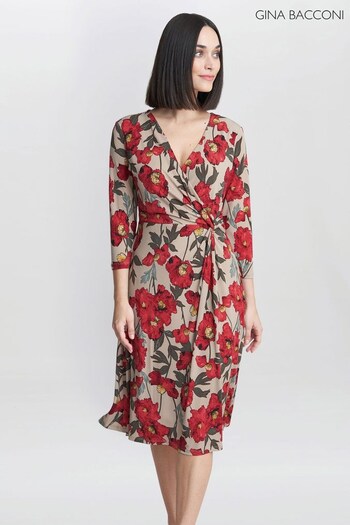 Cassidy Jersey Wrap Dress (Q85400) | £160