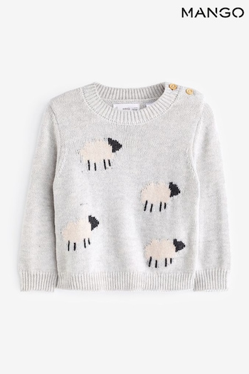 Mango Printed Knit Sweater (Q85411) | £18