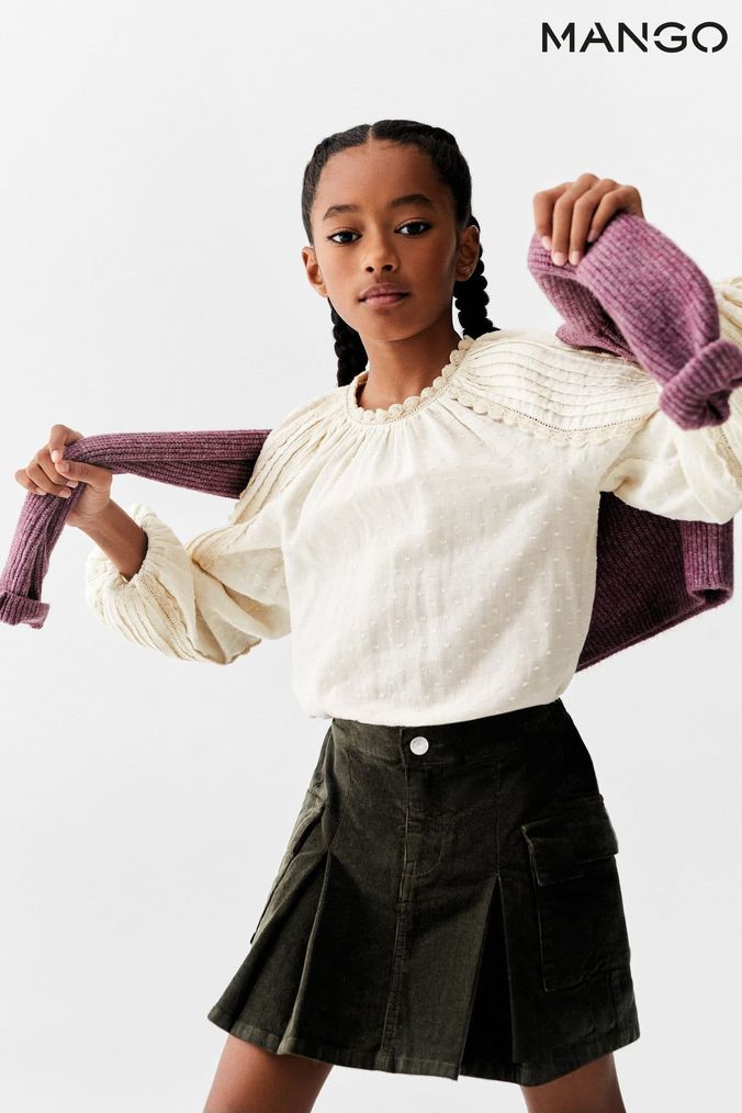 Buy Girls Blouses 11 12 Years Mango Casual Tops Online AspennigeriaShops