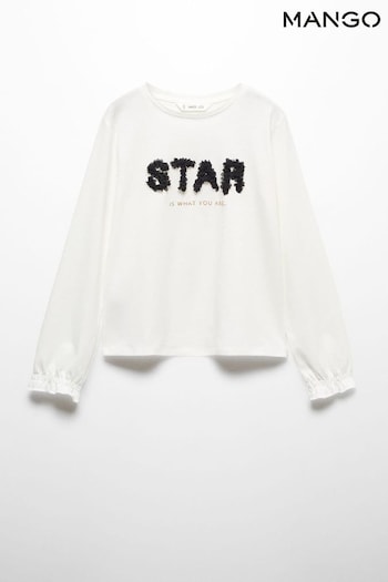 Mango Girls Star Long Sleeved T-Shirt (Q85433) | £15