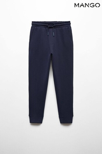 Mango Cotton Jogger-Style Trousers (Q85471) | £15