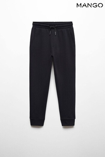 Mango Cotton Jogger-Style Trousers (Q85524) | £15