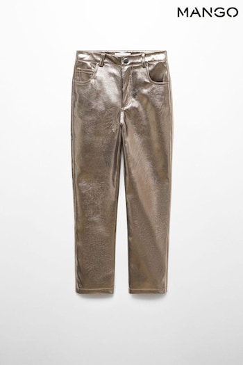 Mango Metallic Trousers prada (Q85527) | £28
