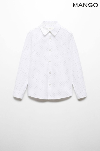 Mango Regular-Fit Printed Cotton Shirt (Q85533) | £18