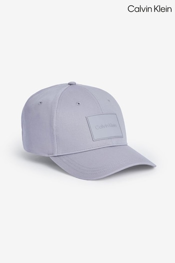 Calvin T-shirt Klein Grey Tonal Patch Cap (Q85547) | £45