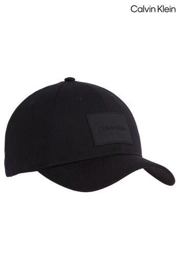 Calvin Klein Tonal Patch Black Cap (Q85551) | £45