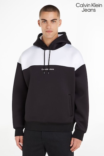 Calvin Klein Jeans Black Hoodie (Q85566) | £120