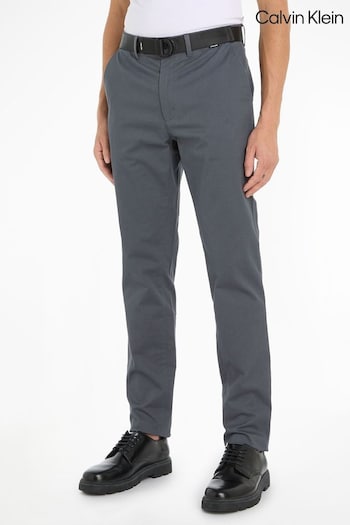 Calvin Klein Modern Twill Chino Trousers Faux (Q85576) | £110