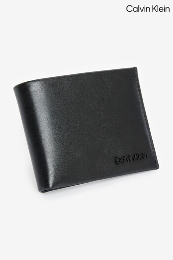 Calvin Klein Black Minimal Bifold Wallet (Q85591) | £75