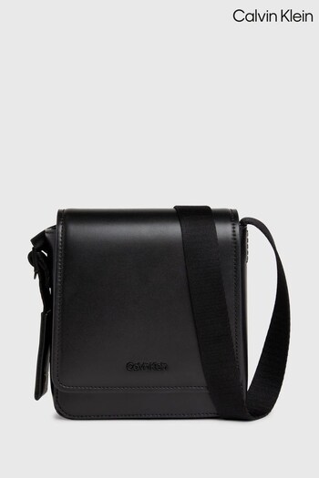 Calvin Klein Minimal Reporter Black Bag (Q85598) | £90