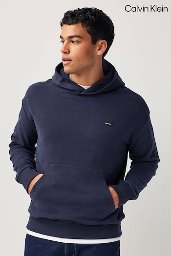 Calvin pentru Klein Blue Comfort Hoodie (Q85611) | £110