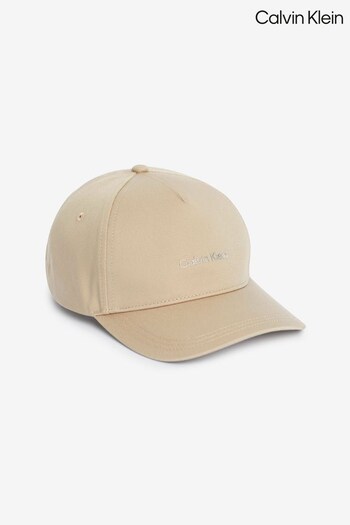 Calvin Klein Must Logo Brown Cap (Q85619) | £40