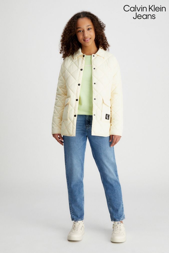 Buy Girls Calvin Klein Jeans Jeans Online Next UK