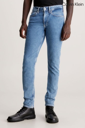 Calvin Klein Slim Taper Jeans front (Q85657) | £90