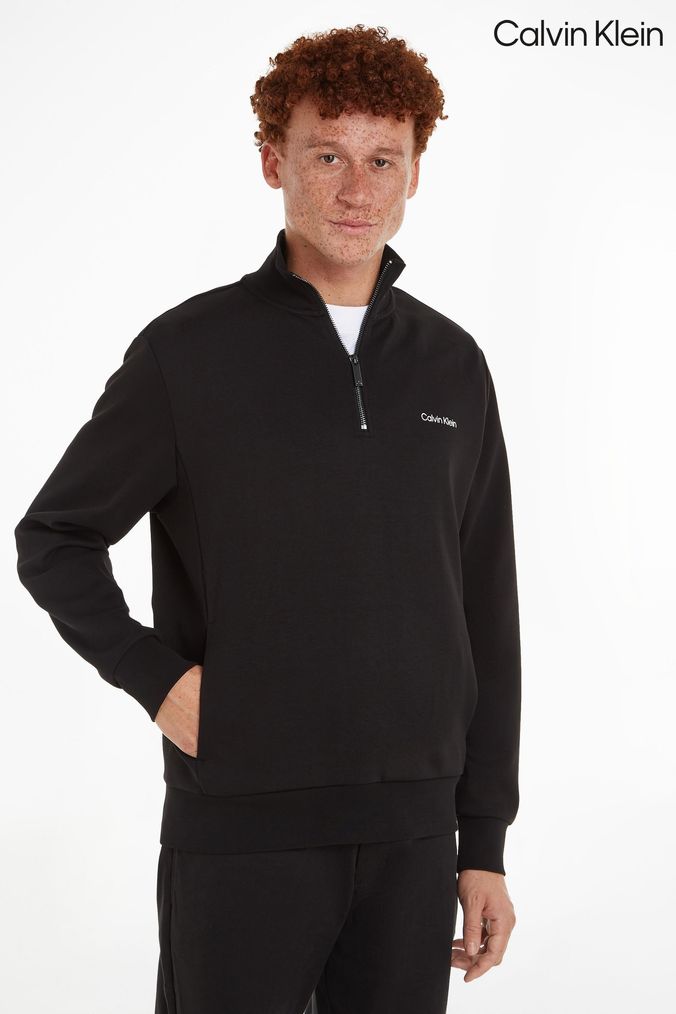 Calvin klein men's quarter zip hot sale