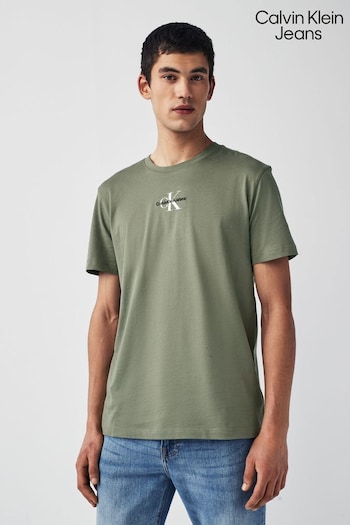 Calvin T-shirt Klein Jeans Monologo T-Shirt (Q85715) | £35
