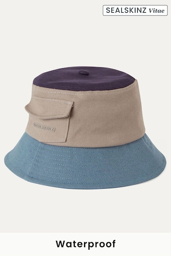 SEALSKINZ Lynford Waterproof Canvas Bucket Hat (Q85757) | £40