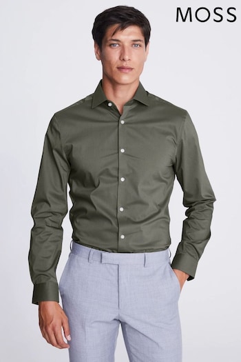 MOSS Slim Fit Stretch Shirt (Q85778) | £35