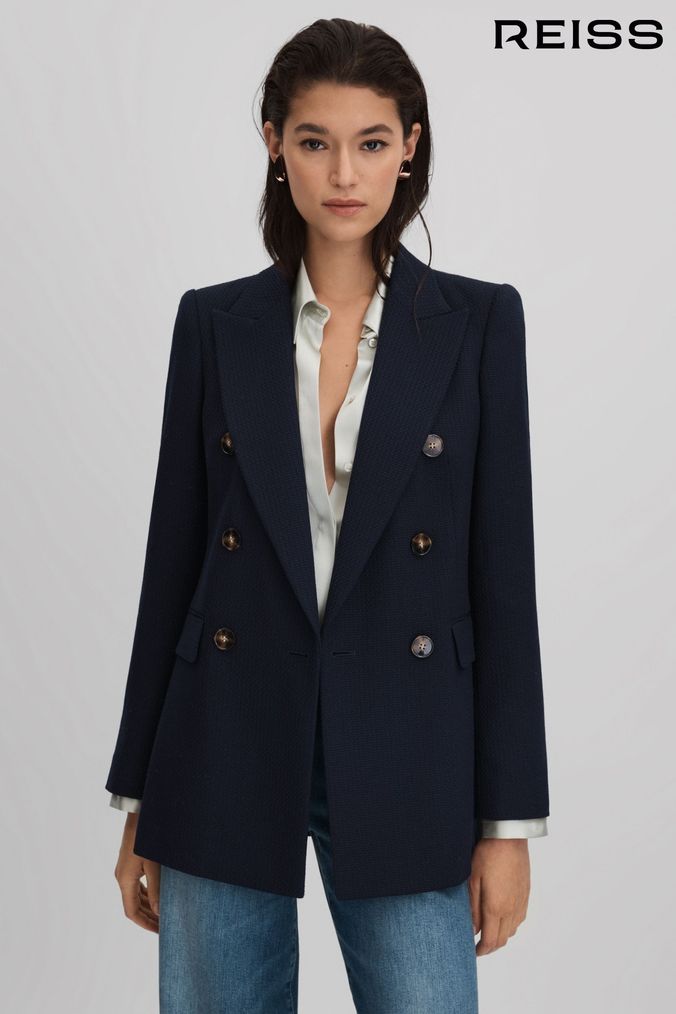 Womens wool online blazer uk