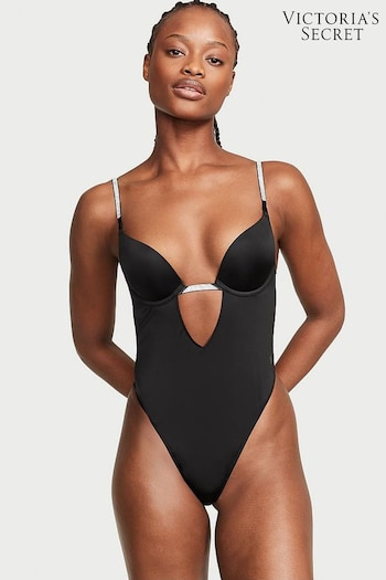 Victoria's Secret Black Shaping Gala Bodysuit (Q85909) | £75