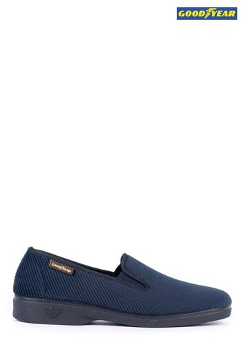 Goodyear Blue Marshall Full Slippers (Q85956) | £25