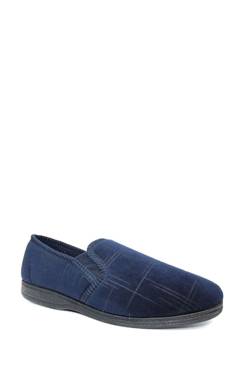 Goodyear Blue Denver Blue Slippers (Q85983) | £25