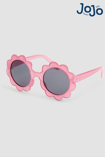 JoJo Maman Bébé Fuchsia Pink Flower Sunglasses GG1018SK (Q86026) | £12.50