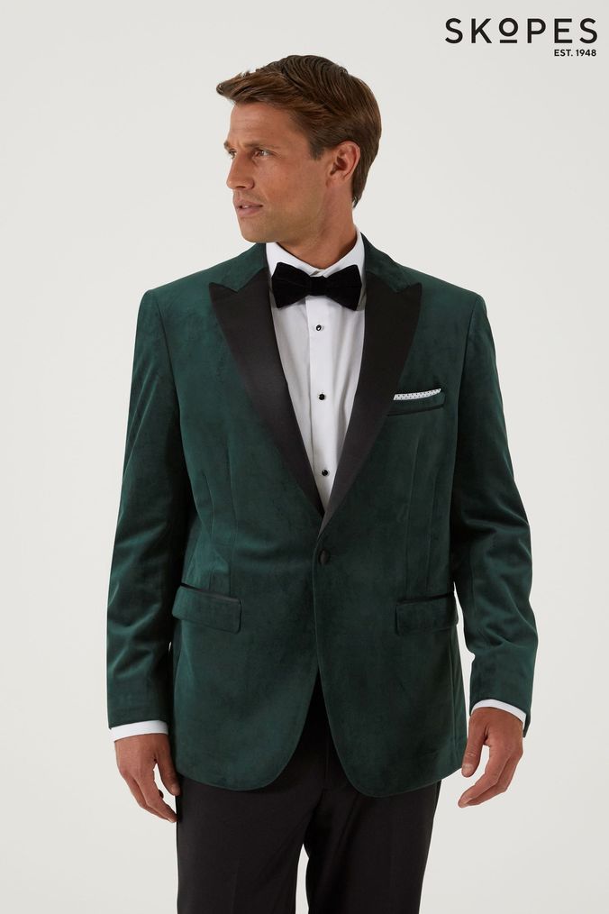 Next mens new arrivals velvet jacket