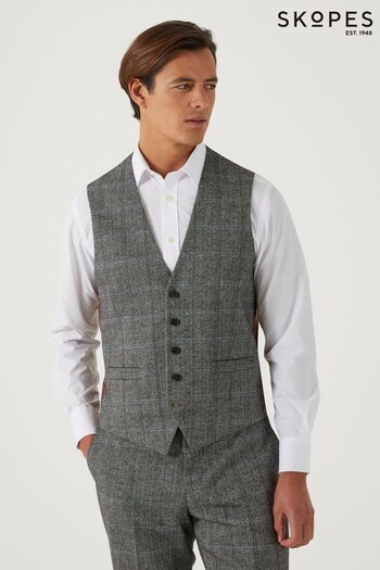 Skopes Rowan Grey Suit Waistcoat (Q86222) | £65