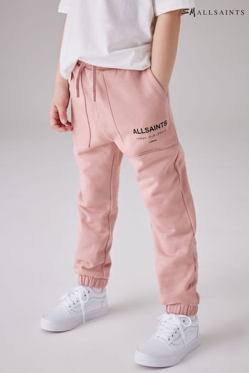 smALLSAINTS Mid Pink Girls Underground Cuffed Sweatpants (Q86270) | £25 - £29