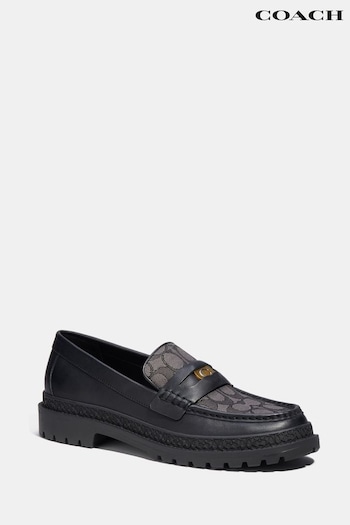COACH Black Cooper Loafers (Q86418) | £295