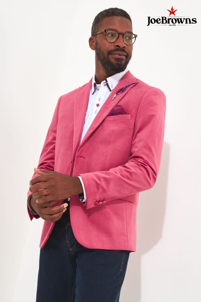 Mens pink new arrivals jacket uk