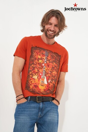 Joe Browns Orange Autumn Tunes T-Shirt (Q86653) | £27